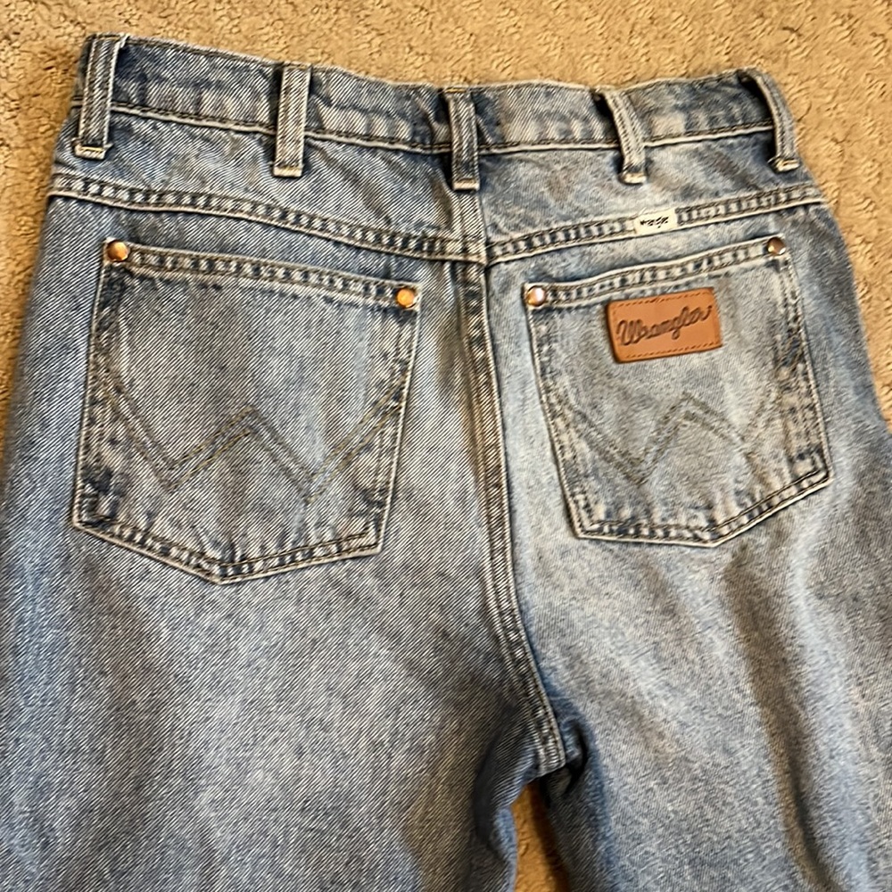 Wrangler Hight Rise Straight Leg Jeans